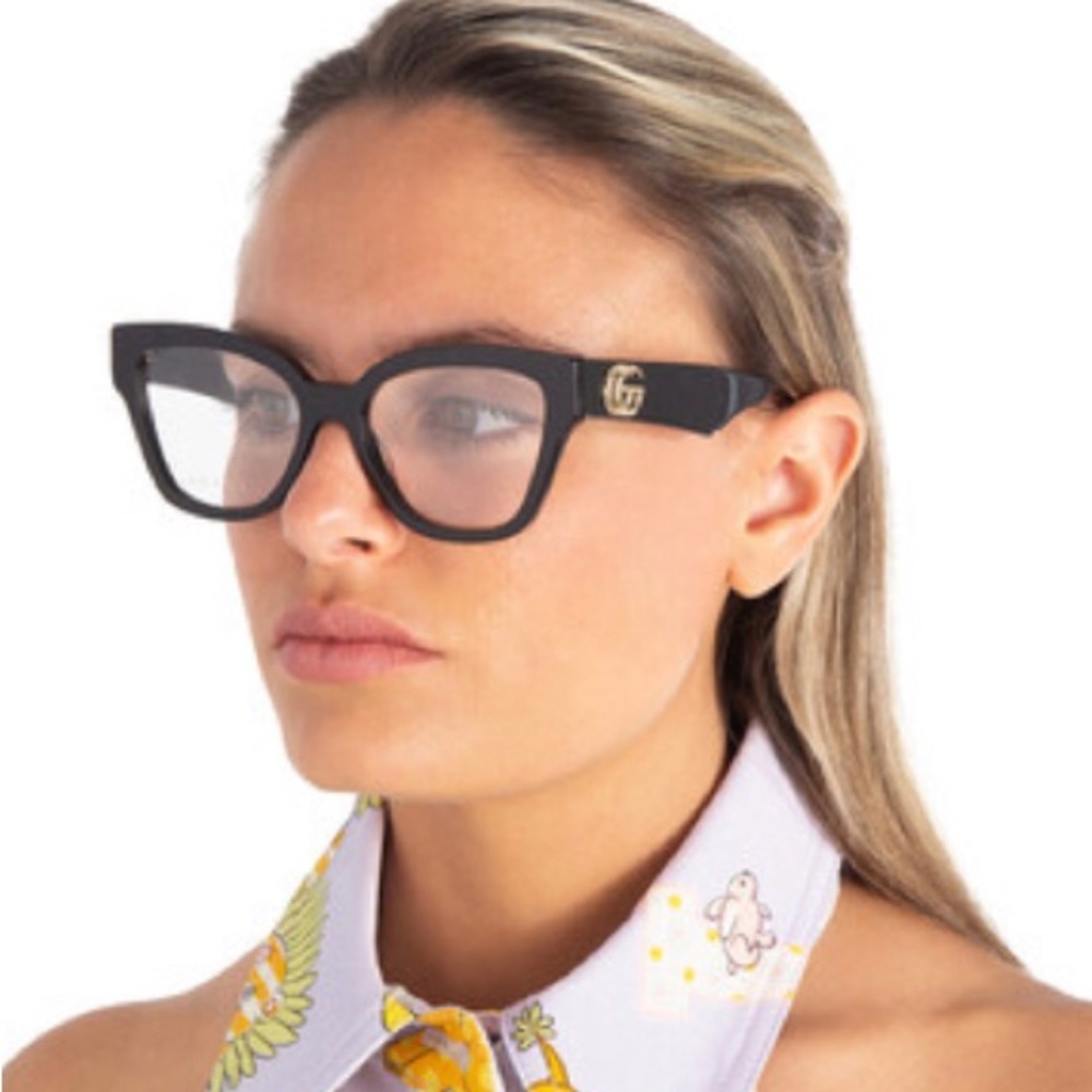 💯 Authentic Gucci Demo Butterfly Ladies Eyeglasses
 GG1424O 005 54